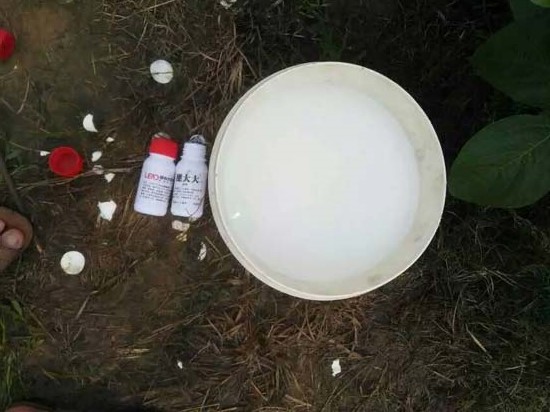 江西省乐平市毛家桥村用药实验图