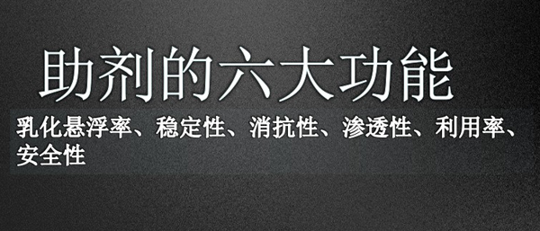 玉米苗后除草剂助剂