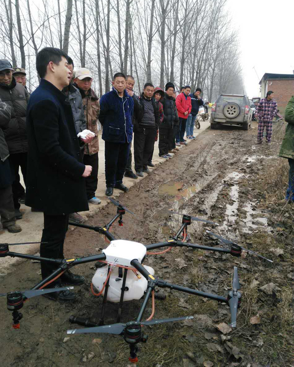 我爱飞飞防联盟飞防巡演阜南站